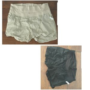 Lot of 2 Old Navy Maternity Shorts NWT